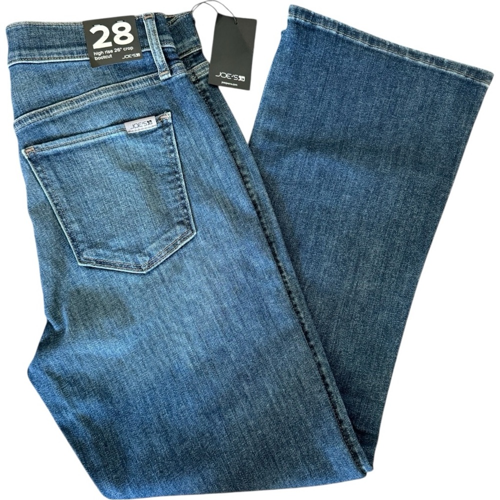✨ Joe’s Jeans Women’s High Rise Crop Bootcut – Abilene Wash – Size 28 – NWT